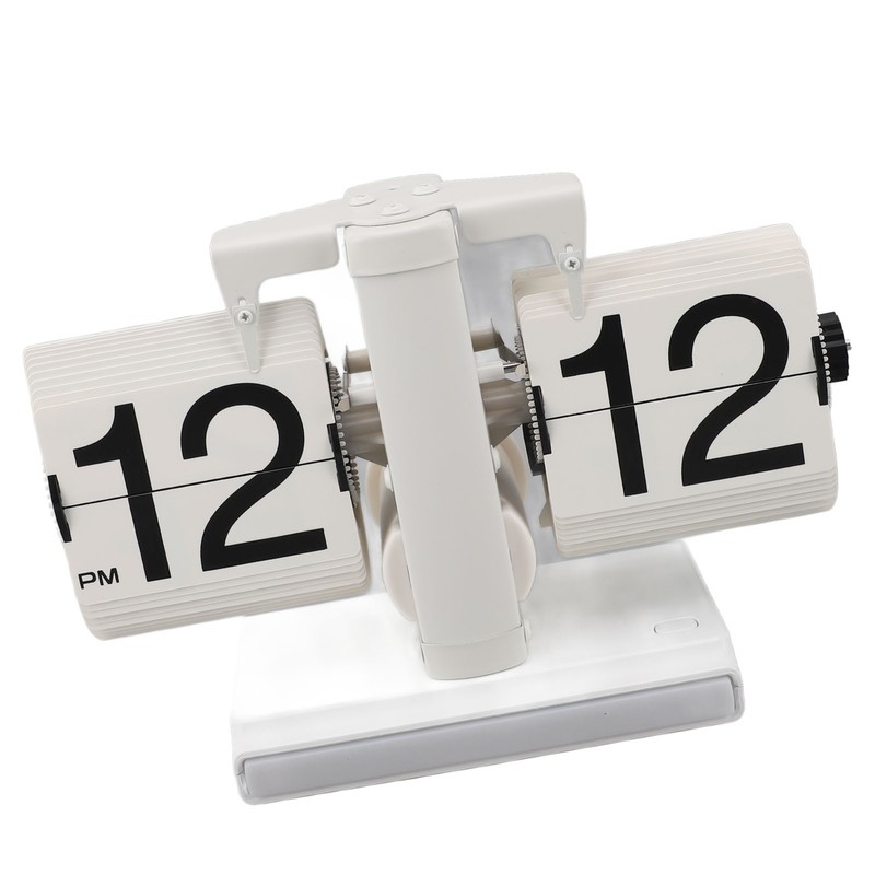 Retro Digital Flip Down Clock Battery Powered Flip Desk Clock