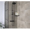 Simple Tile - Genuine Marble Corner Shelf for Bathroom Shower