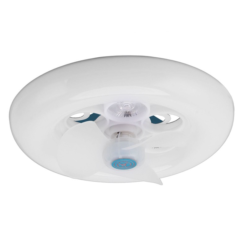E27 LED Ceiling Fan Light Small Noiseless LED Fan Modern