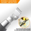 HAMOER Lemon Citrus Zester Tool Cheese Grater for kitchenaid-Multipurpose grooved