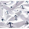 Chezmoi Collection 4-Piece Kids/Teens Nautical Sheet Set - Soft Microfiber