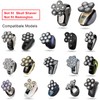 Magnetic Head Shaver Replacement Heads 7 Double Ring Waterproof Rotary