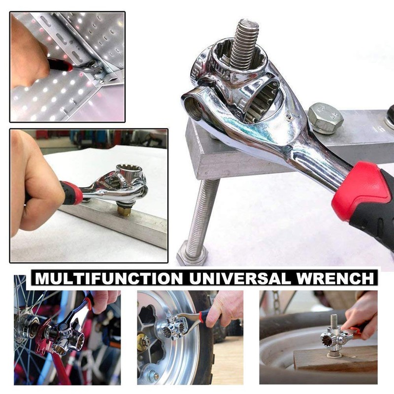 Universal Wrench 52 in 1 Socket Wrench Tool with Multifunction