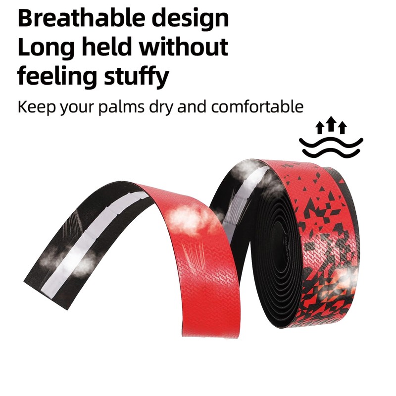 VXM Bike Handlebar Tape,Road Bicycle Bar Tape, PU Leather +