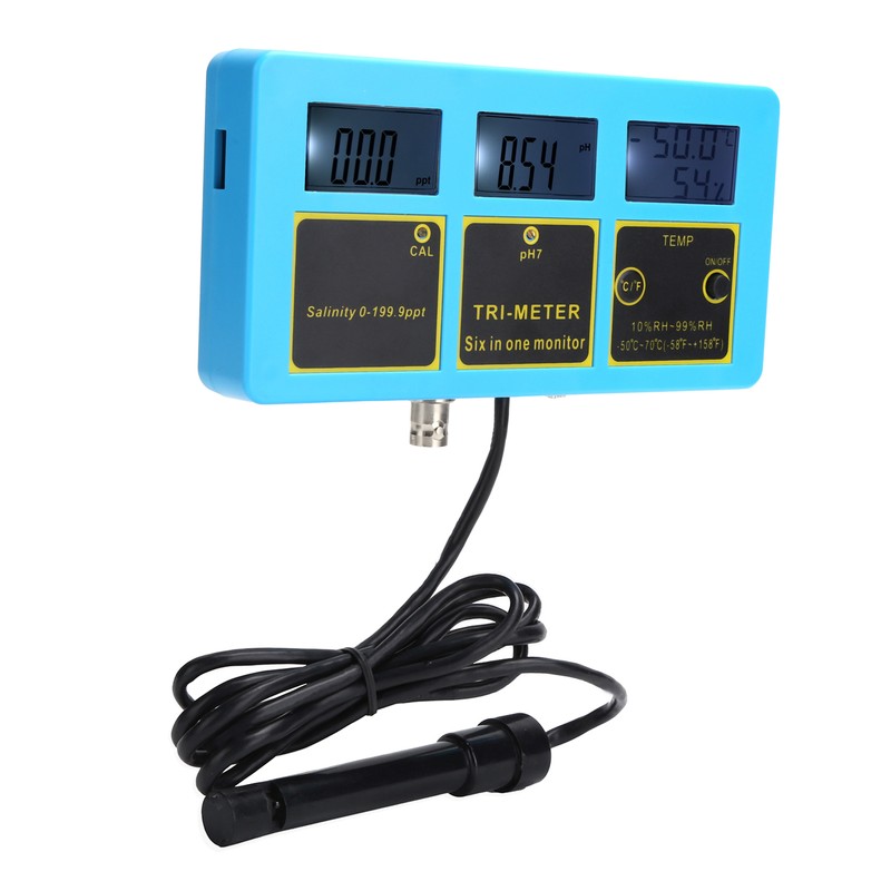 4 in 1 Water Quality Test Pen PH Salinity Meter