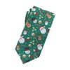 Christmas Tie Xmas Accessories Printed Tie Santa Claus Christmas Tree