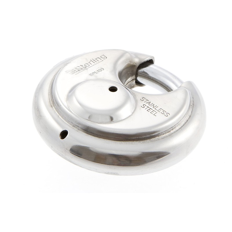 Sterling SPL080 60 mm Disc Padlock , Grey