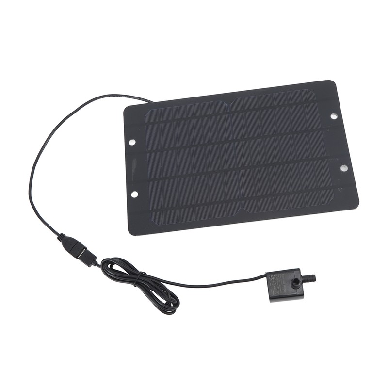 Solar Water Fountain Pump Set 6V 10W USB Solar Fountain