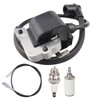 Ignition Coil with Spark Plug for Husqvarna 50 51 55