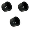 Plumbing Waste Reducer, 40mm to 32mm, Black Solvent Weld, Pack