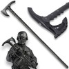 M48 Kommando Survival Axe Hiking Staff | Cast Stainless Steel