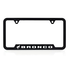 Ford Bronco UV Printed Plastic License Plate Frame