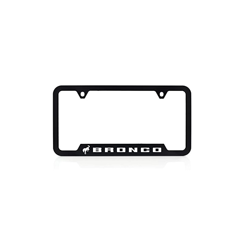 Ford Bronco UV Printed Plastic License Plate Frame