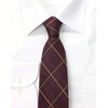 Michi Kolondon Brand Necktie, Made in Japan, 100% Silk, Jacquard