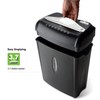 Aurora High Security Paper and Credit Card Shredder with 3.7-Gallon