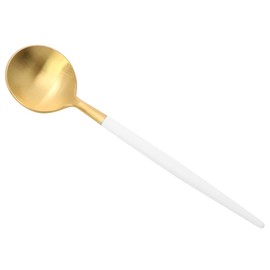 Cutipol GO.11 WGB Single Teaspoon GOA Gold x White