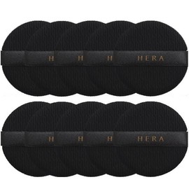 Hera 헤라 블랙 쿠션 퍼프 x 10개 Hera Black Cushion Puff x 10 Pieces