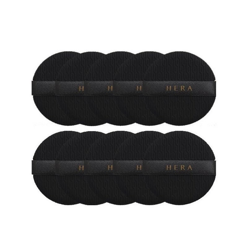 Hera 헤라 블랙 쿠션 퍼프 x 10개 Hera Black Cushion