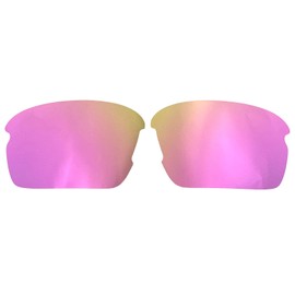 Wetnenss Replacement Lenses for Flak XS Youth Sunglasses OJ9005 /1.5mm polarized/easy to install (pink)