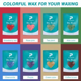 Wax Beads, 3 Lbs Coarse Hard Wax Beads for Hair Removal, Bikini Waxing Beads for Sensitive Skin, Brazilian, Leg, Face, Armpit, Home Waxing Bulk with Silicone Wax Stick(lavender scent)