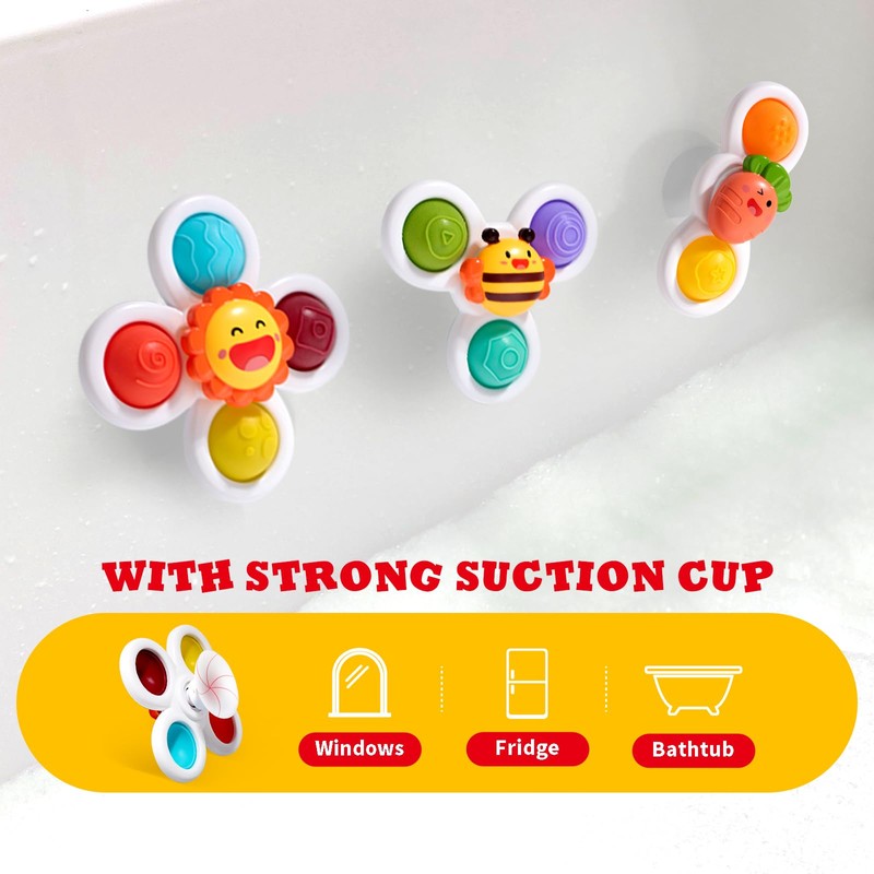 Mold Free Infant Bath Toys for 18 Months - No