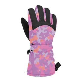 Gordini Kids' Prima Glove, Pink Flakes, X-Small