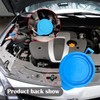 Windshield Washer Fluid Reservoir Bottle Cap Fit Replacement for Ford