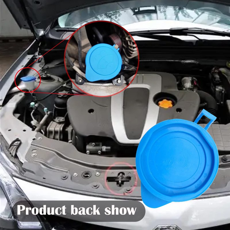 Windshield Washer Fluid Reservoir Bottle Cap Fit Replacement for Ford
