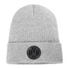 Borussia Dortmund BVB Logo Beanie Light Grey, gray, One Size