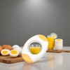 Yellow Egg Shell Opener Egg Topper Cutter Egg Cracker Separator