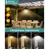 AEQ Solar Shed Light Outdoor Indoor 3000LM Solar Lights Daytime