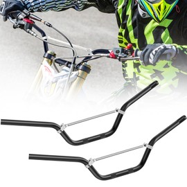 Datanly 2 Pcs 7/8" 22mm Dirt Bike Handlebars Atv Motorcycle Handlebars for Motocross Atv Dirt Bike