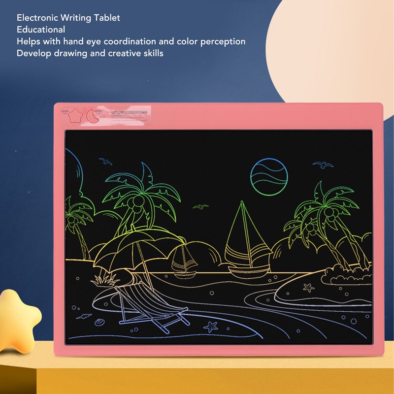 Electronic Writing Tablet Colorful Children Drawing Pads Educational Toys with