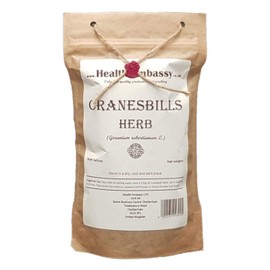 Health Embassy Cranesbills Herb Tea | Geranium robertianum L | 50g