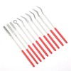 Diamond File Set, Assorted Diamond Mini Riffler Needle File Set,