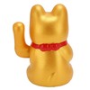 Golden Battery Powered Fortune Cat Waving Hand Good Luck Colorfast