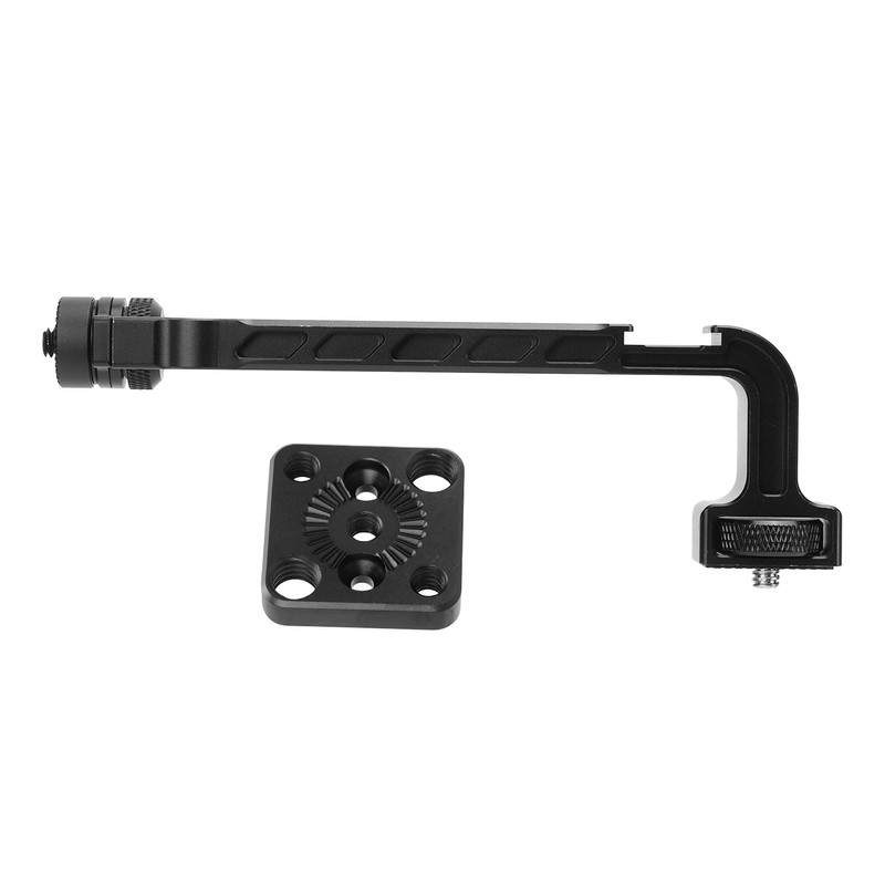 Monitor Mount Extenstion 360 Degree Rotation Cold Shoe Plate Extension