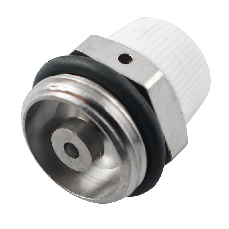 LQ Industrial 1/2inch External Thread Manual Radiator Bleed Valve Nickel