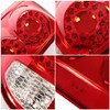 HECASA Pair LED Tail Light Compatible with 2011-2020 Dodge Grand