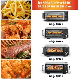 12 inch Air Fryer Parchment Paper Squares, 80 Sheets Unbleached Pre-Cut Baking Disposable Paper Liner for Ninja Foodi Flip S SP101 SP201 SP301 SP351, Cuisinart Toaster Oven