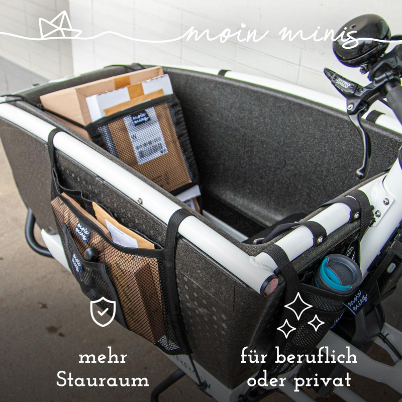 moin minis Luggage Net for Urban Arrow Family Cargo Bike