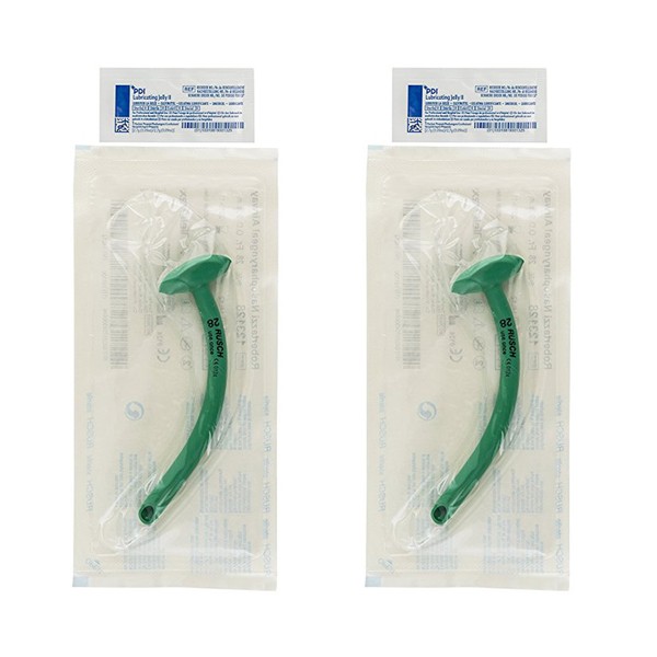 Rusch Inc. Nasopharyngeal Airway (28 Fr., 9.3mm) with Surgilube (2-Pack)