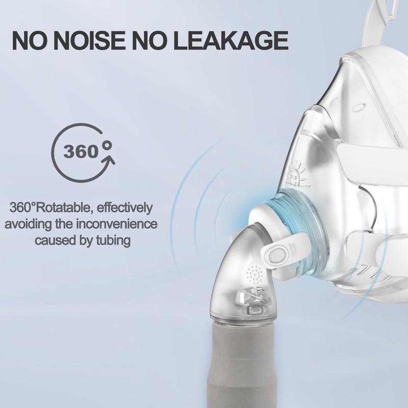 2 Packs Replacement Swivel Elbow Connector Compatible with Airfit F20