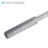 CoCud Tungsten Carbide Rotary Burrs File, 4mm Shank 6mm Dia,