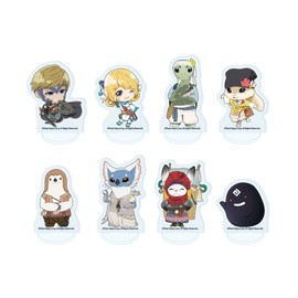 Acrylic Petit Stand "Black Desert" 01/Blinds (8 Types) (Mini Character Illustration) ZAPS-KSB-01