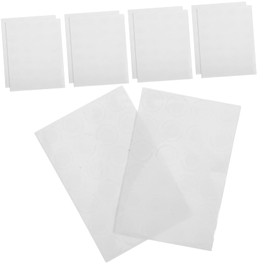 ULTECHNOVO 10 Sheets UV Detection Stickers UV Testing Stickers Sun Stickers Ray Stickers Indicator Stickers Face Stickers Small UV Dot Decals UV Patch Circle Stickers Color Changing Stickers