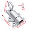SyiXute 4 Pieces Automatic Locking Door Bolt, Spring Bolt Lock