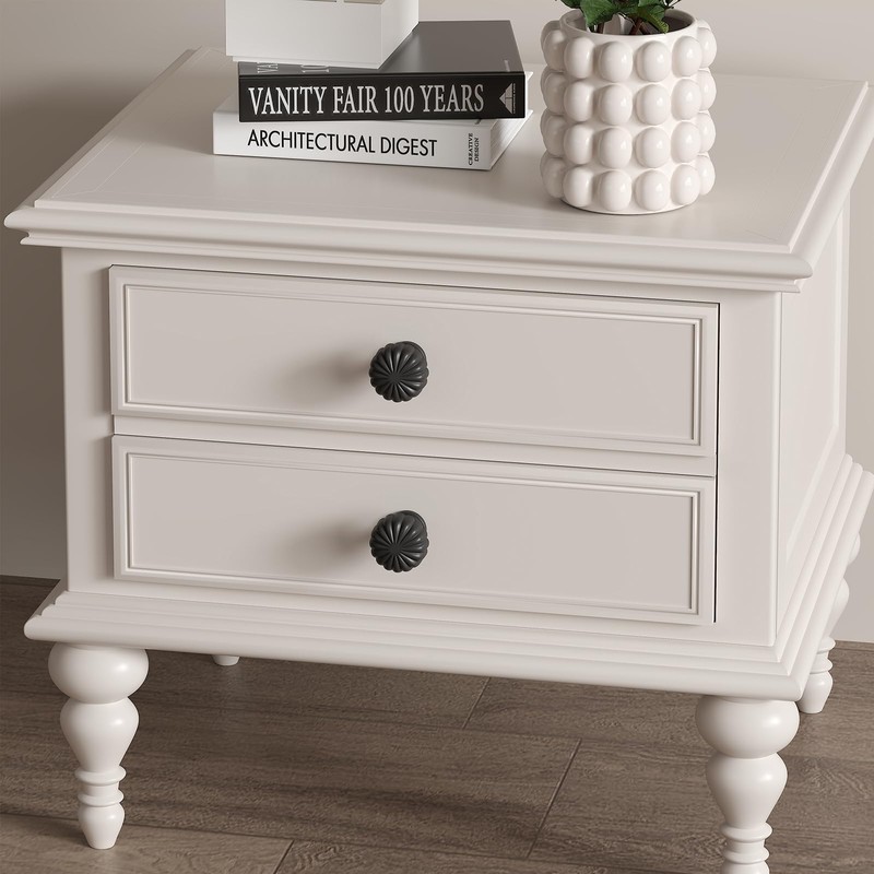 goldenwarm 10 Pack Black Cabinet Knobs Black Drawer Knobs, Single