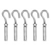 PATIKIL M6 Concrete Wall Hook, 5 Pcs 304 Stainless Steel