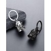 Bandmax Keyring Motorcycle Bell Stainless Steel Motorcycle Bell Keyring Viking
